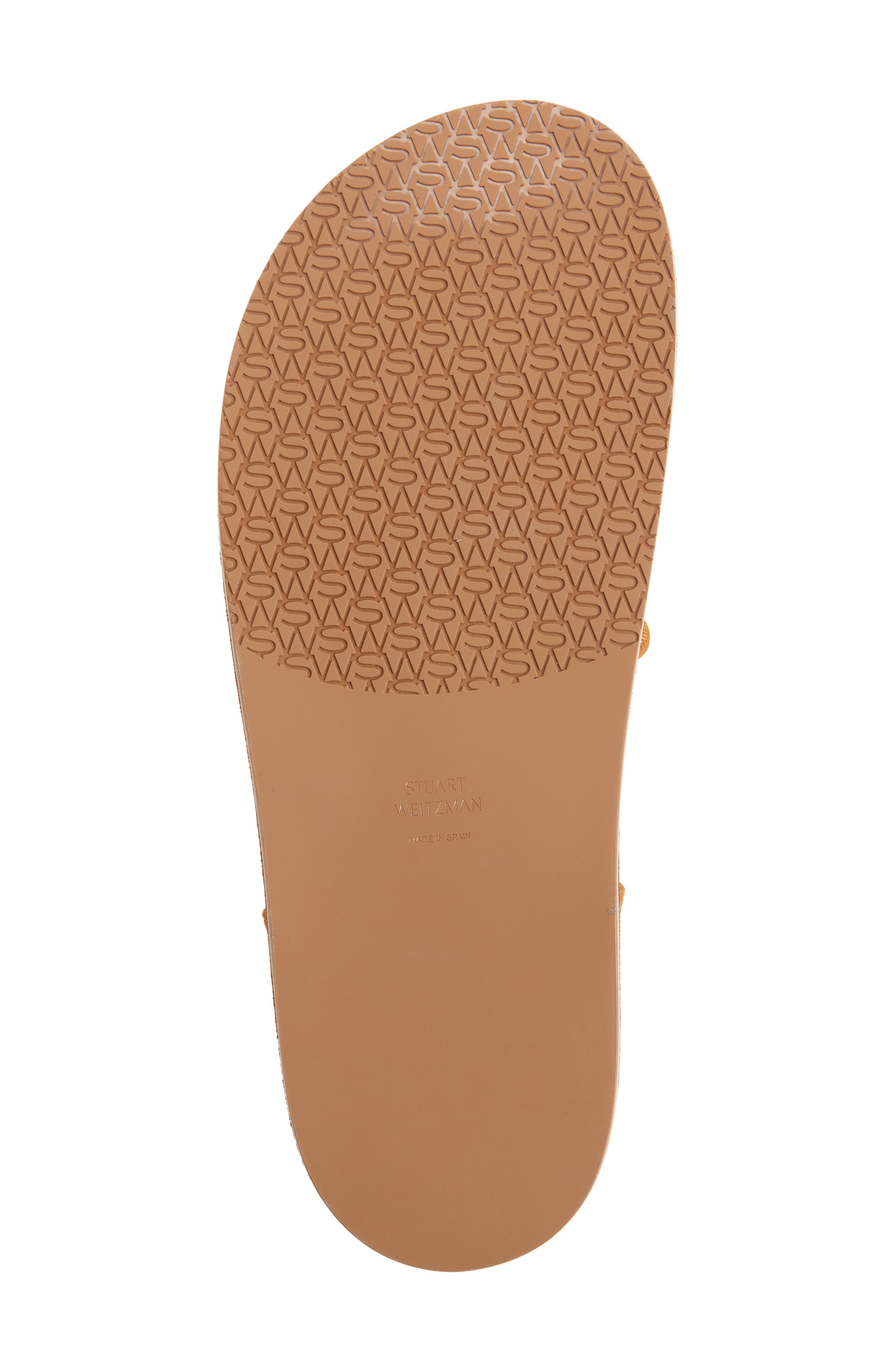 Stuart Weitzman Majorca Ankle Tie Sandal, Alternate, color, Boho Tan