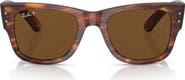 Ray-Ban Mega Wayfarer 52mm Polarized Square Sunglasses