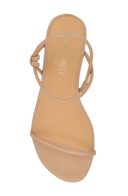 Nine West Menson Strappy Sandal In Light Pink