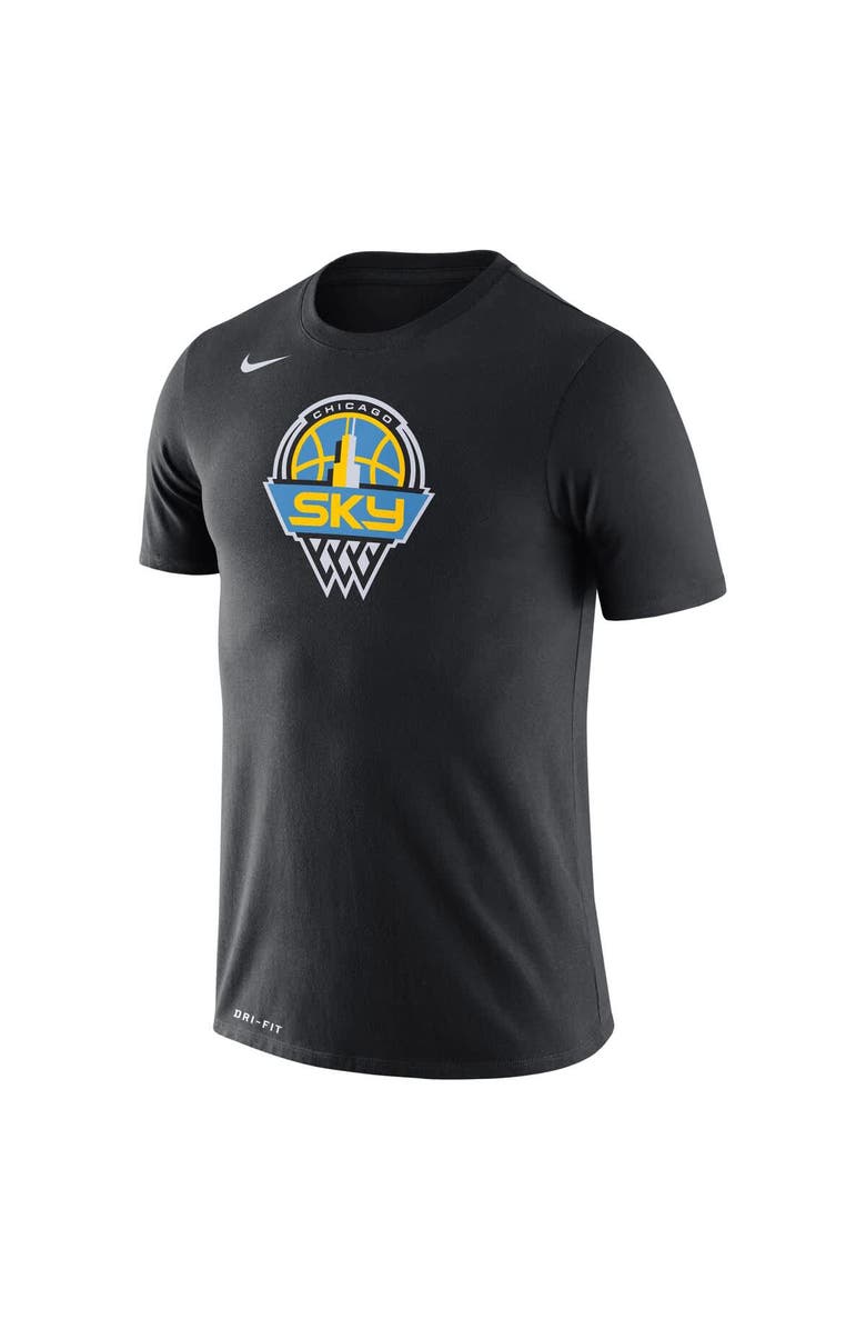 Nike Men's Nike Black Chicago Sky Logo Performance T-Shirt, Alternate, color, Black