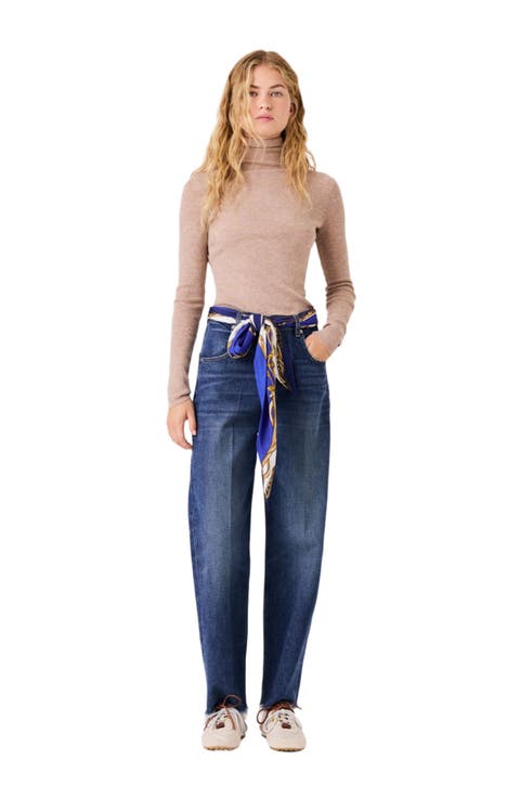 Second-skin high-neck sweater