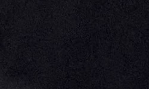 Melloday Side Ruched Crepe Top In Black