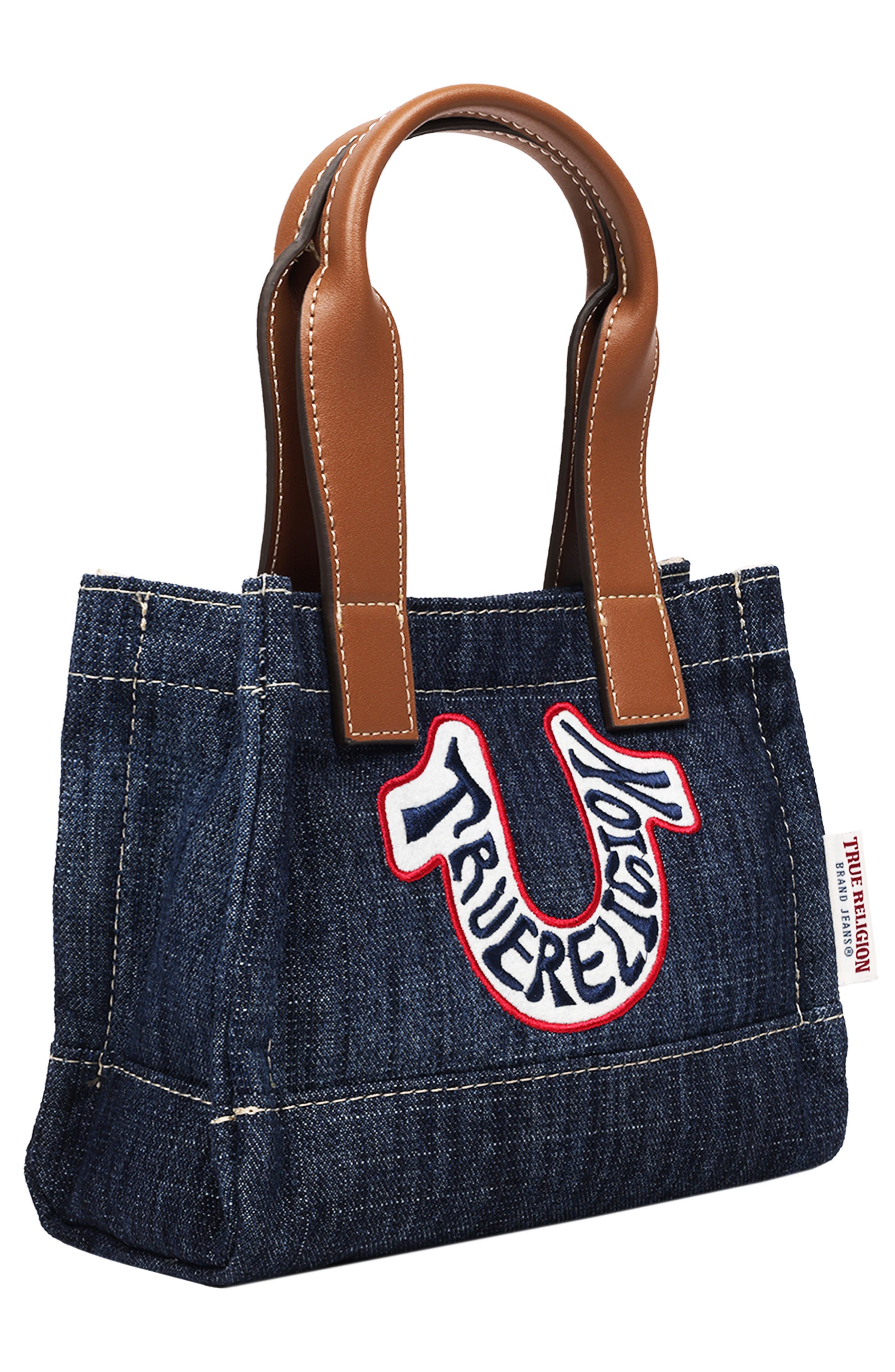 True Religion Retro Horseshoe Crossbody Bag, Alternate, color, 