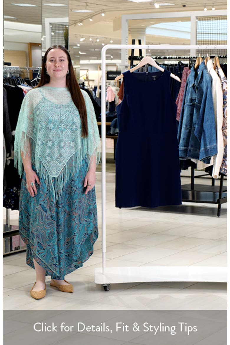 Sleeveless A-Line Dress video
