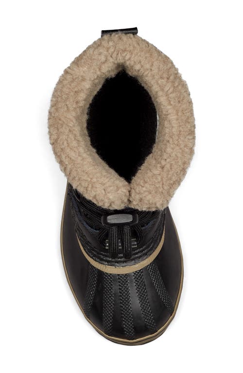Sorel Kids' Yoot Pac Waterproof Snow Boot In Black