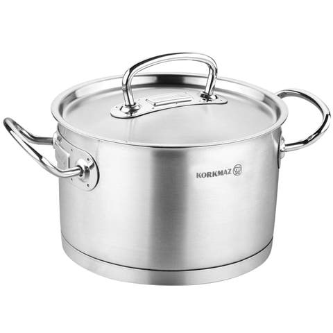 Proline Professional Series 2 Liter Stainless Steel Casserole with Lid