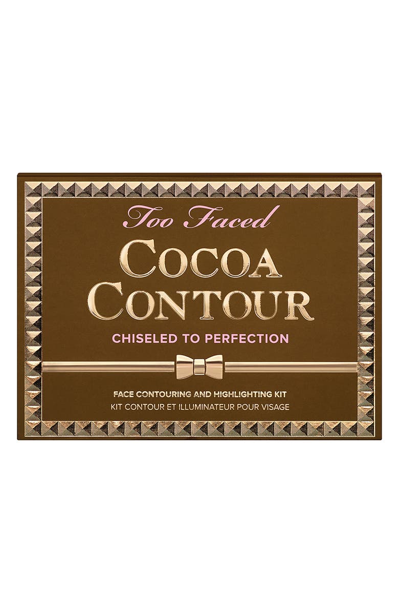 Too Faced Cocoa Contour Chiseled To Perfection Palette, Alternate, color, 