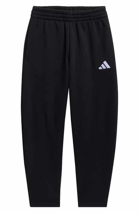 Kids' Cotton Blend Fleece Barrel Leg Pants
