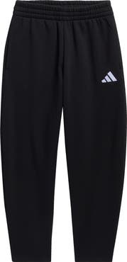 adidas Kids' Cotton Blend Fleece Barrel Leg Pants