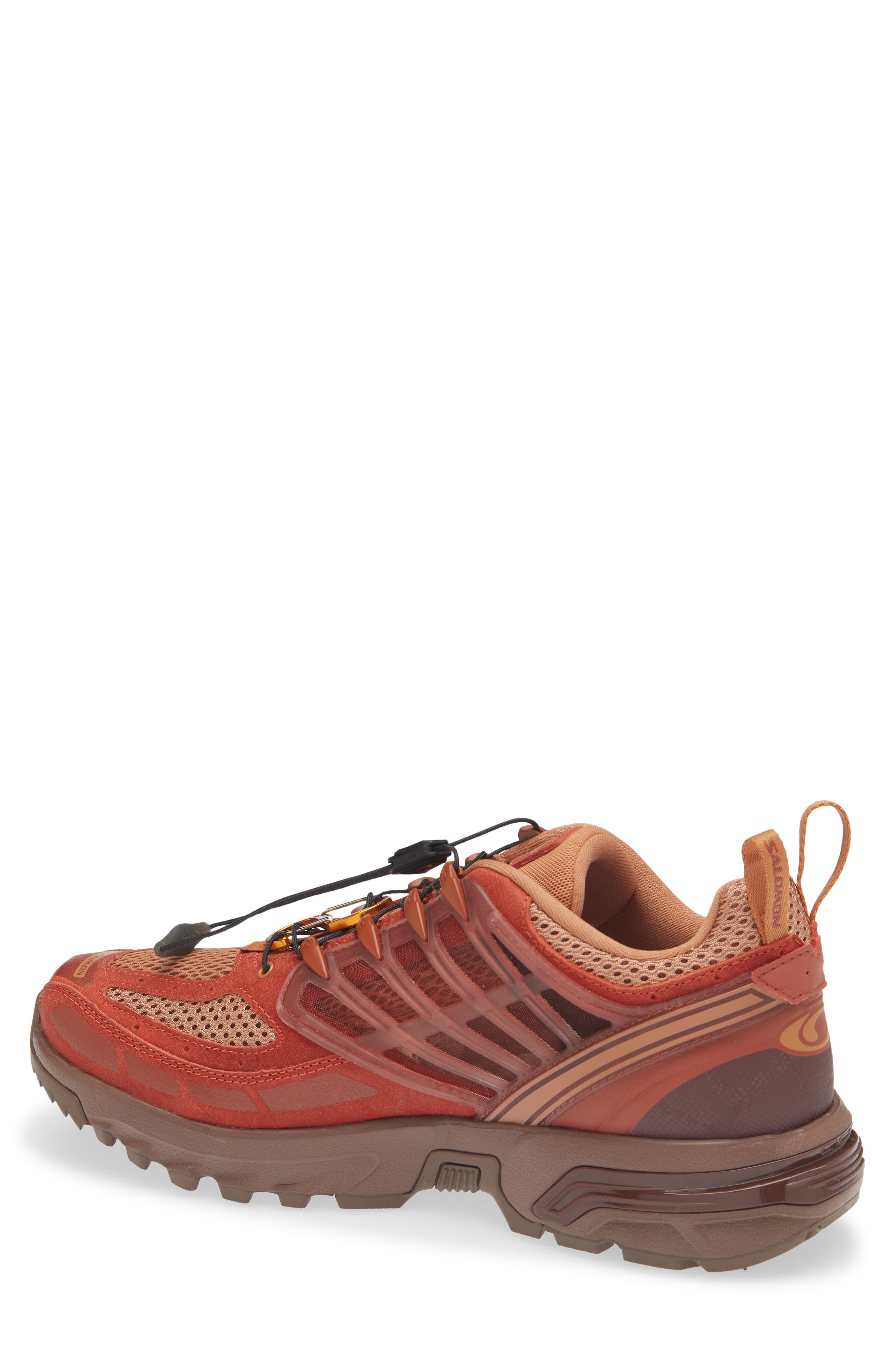 Salomon ACS Pro Red Ashes Running Sneaker, Alternate, color, Pecan Brown/ Chili/ Mustang