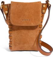 AIMEE Zen Suede Phone Crossbody Bag