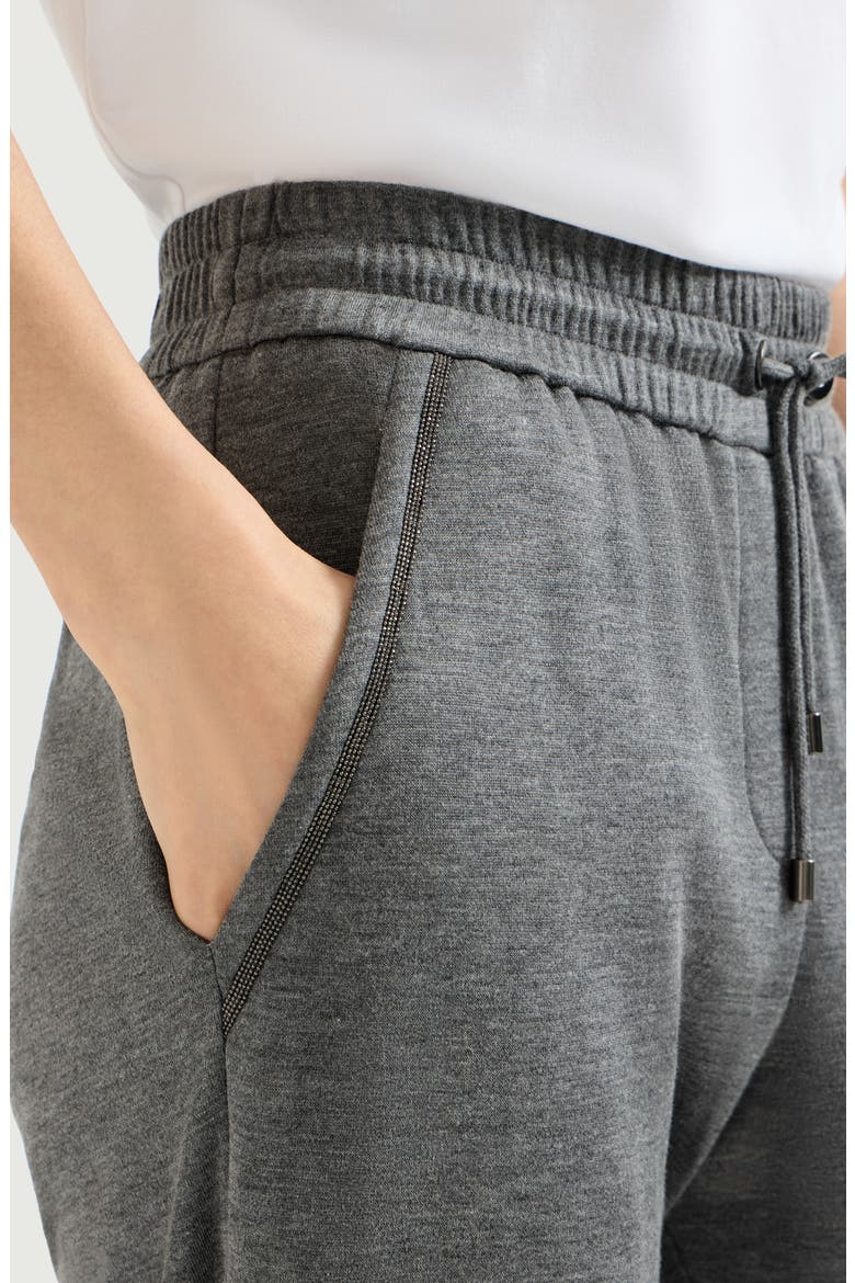 Interlock trousers, Alternate, color, Dark Grey