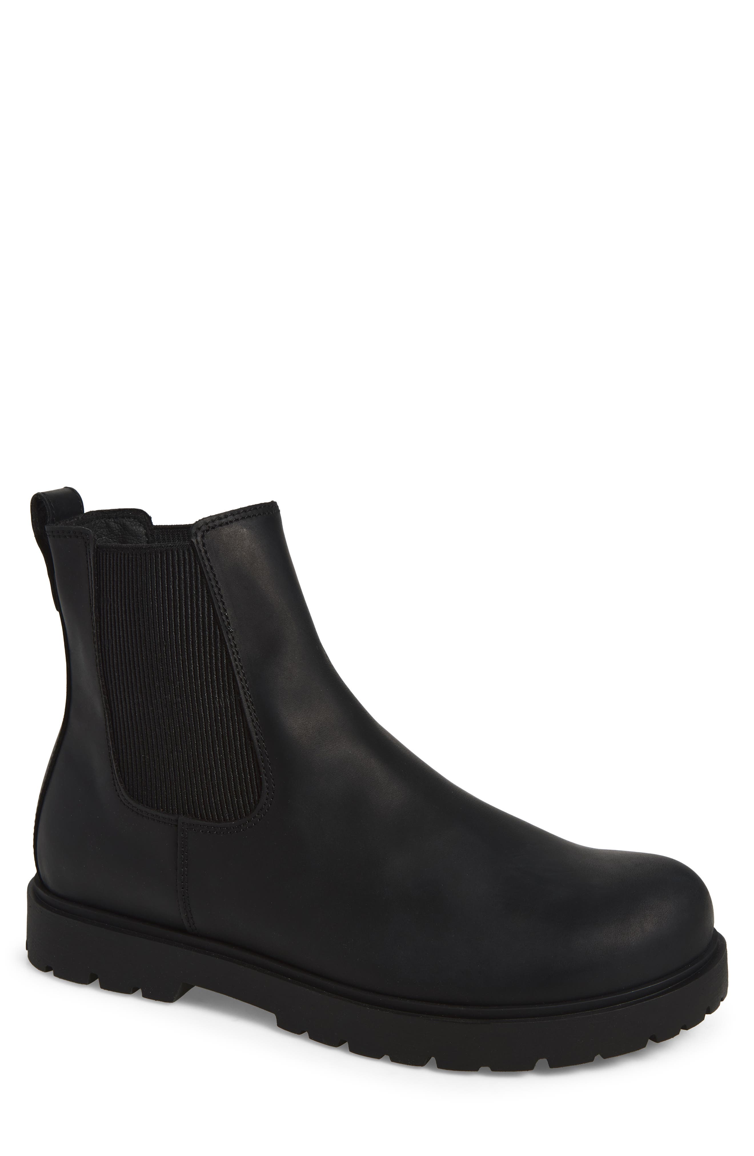 Highwood Chelsea Boot, Main, color, BLACK BLACK