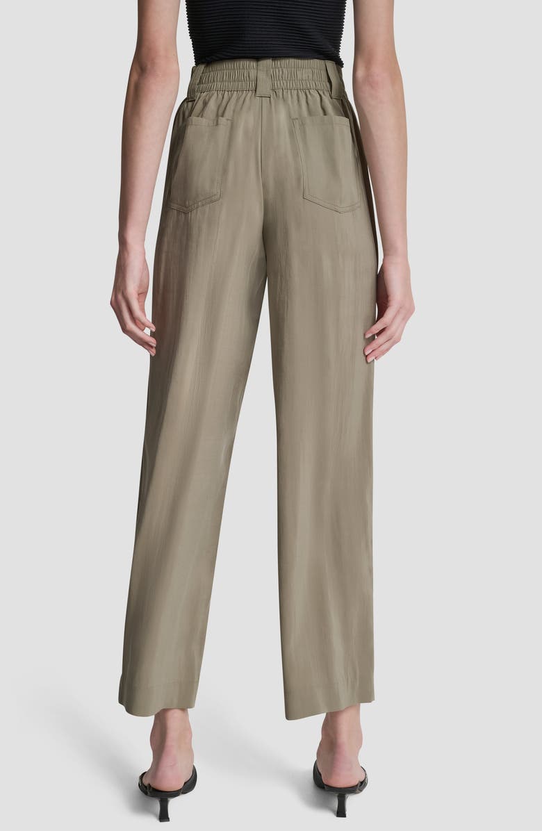 DKNY Fuji Sueded Pants, Alternate, color, Light Fatigue
