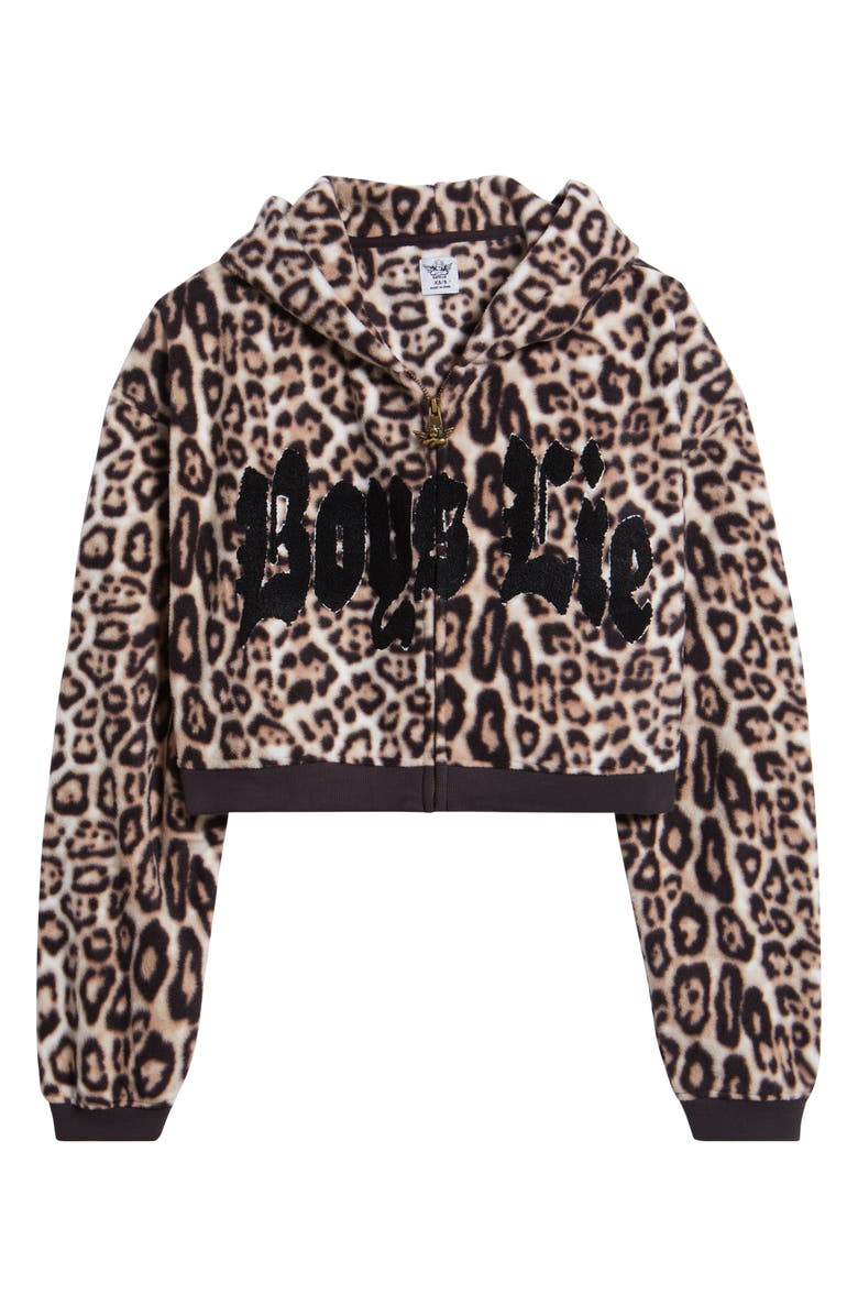 BOYS LIE No One Likes a Cheetah Hoodie, Alternate, color, Multi