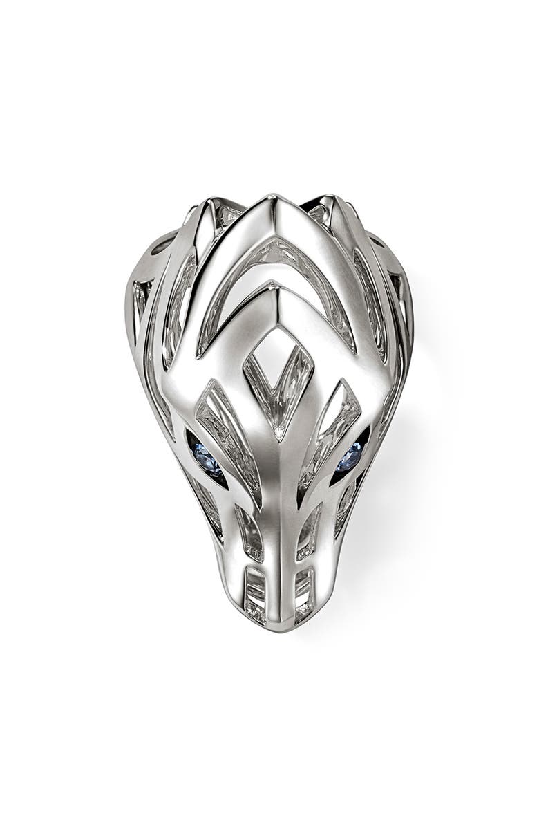 John Hardy Naga Ring, Alternate, color, Silver