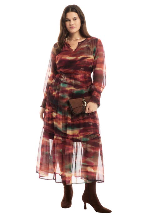 Tiered Maxi Dress (Plus)