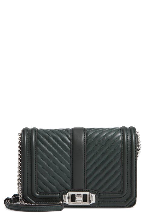 Small Love Leather Crossbody Bag
