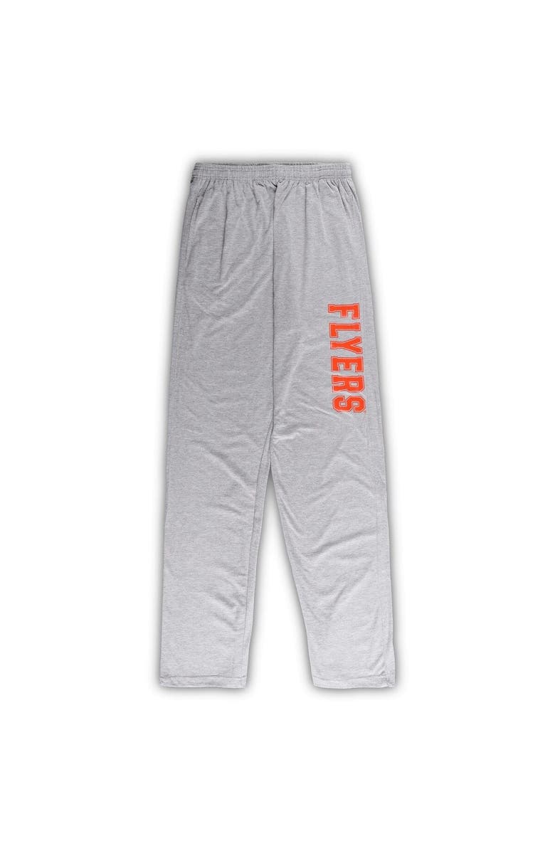 PROFILE Men's Philadelphia Flyers Black/Heather Gray Big & Tall T-Shirt & Pants Lounge Set, Alternate, color, Black