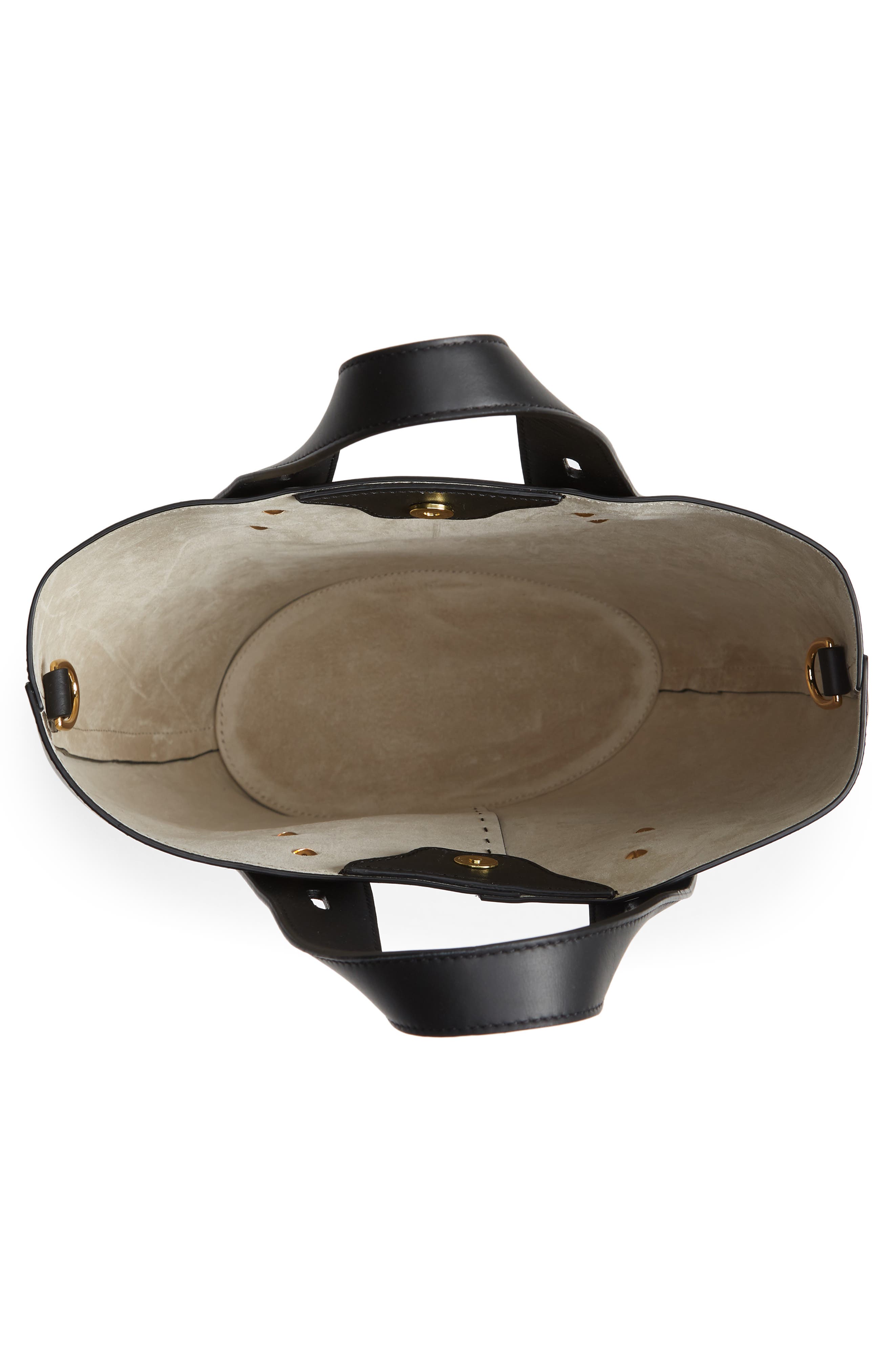 FRAME Medium Les Second Vase Leather Shoulder Bag, Alternate, color, 