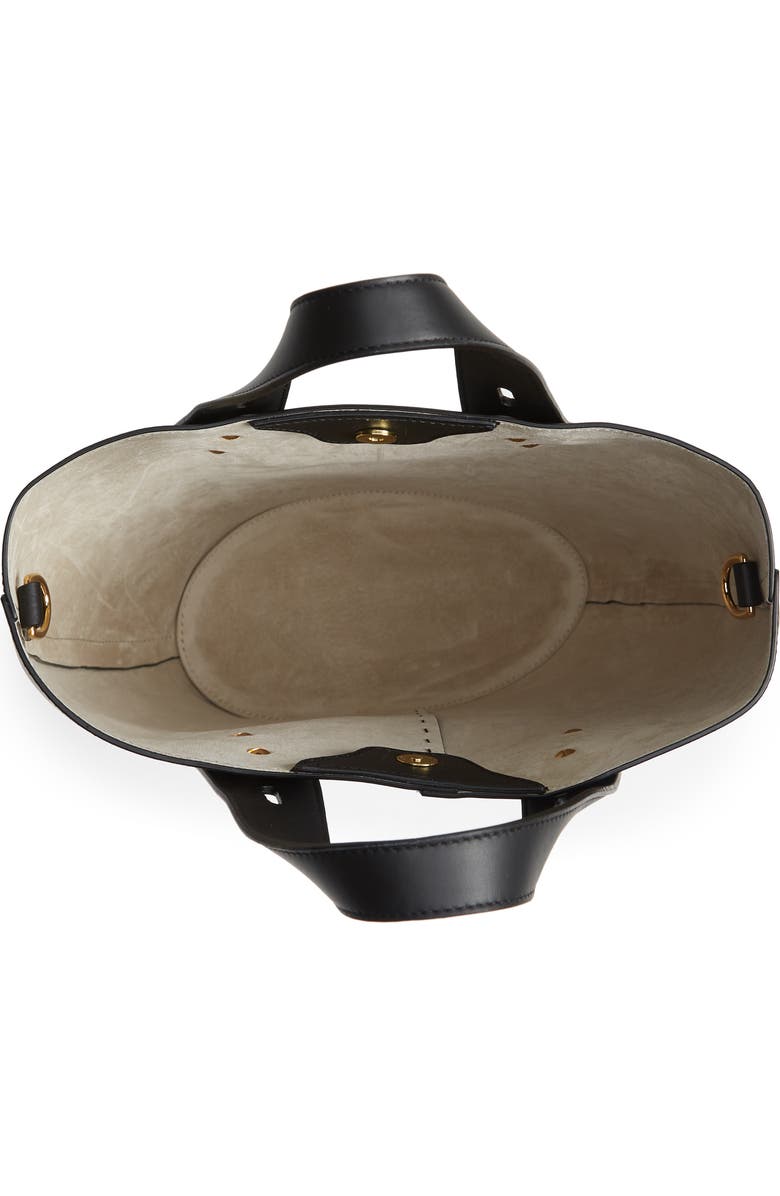 FRAME Medium Les Second Vase Leather Shoulder Bag, Alternate, color,