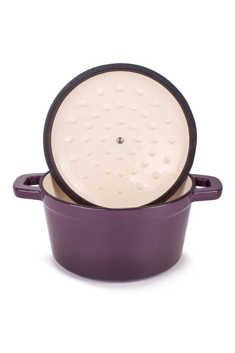 Neo 3-Piece Cast Iron Set, Alternate, color, PURPLE