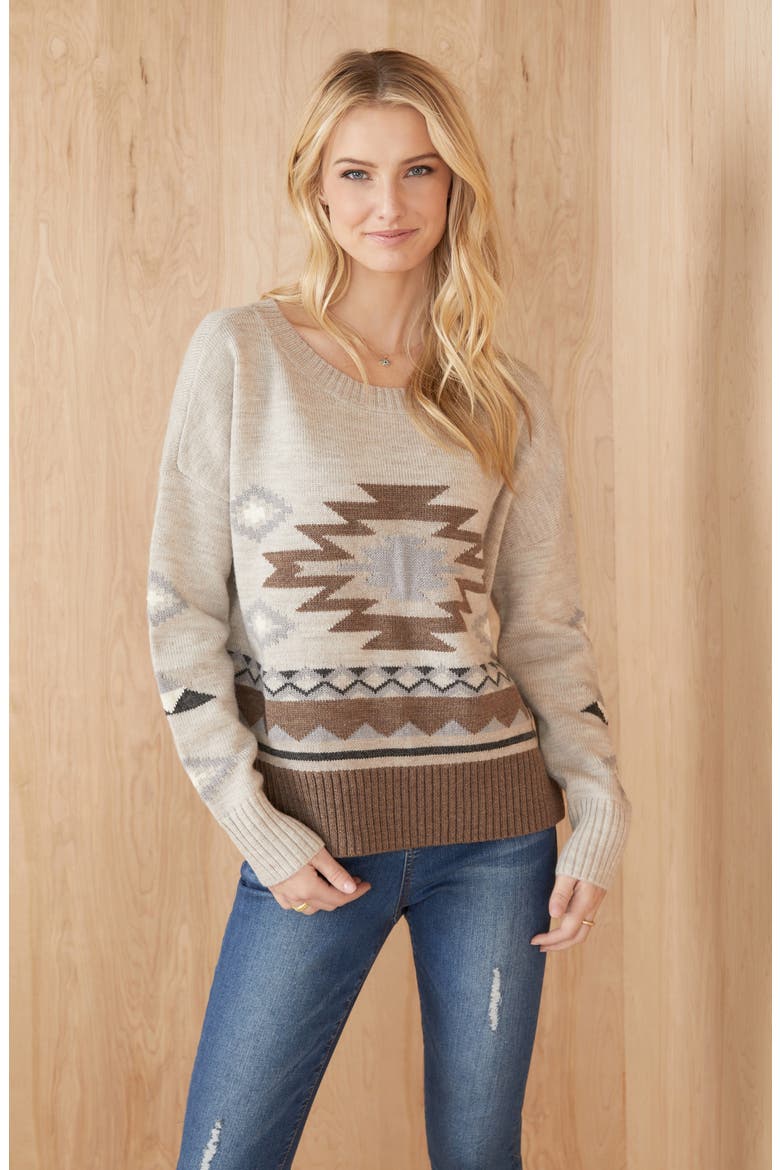 Southwest Pullover, Alternate, color, MUL