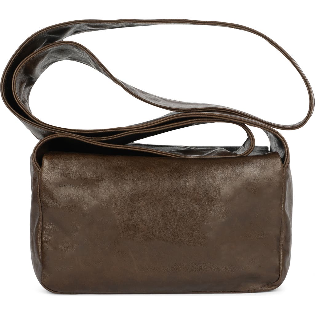 Jeffrey Campbell Boxed-up Leather Crossbody Bag