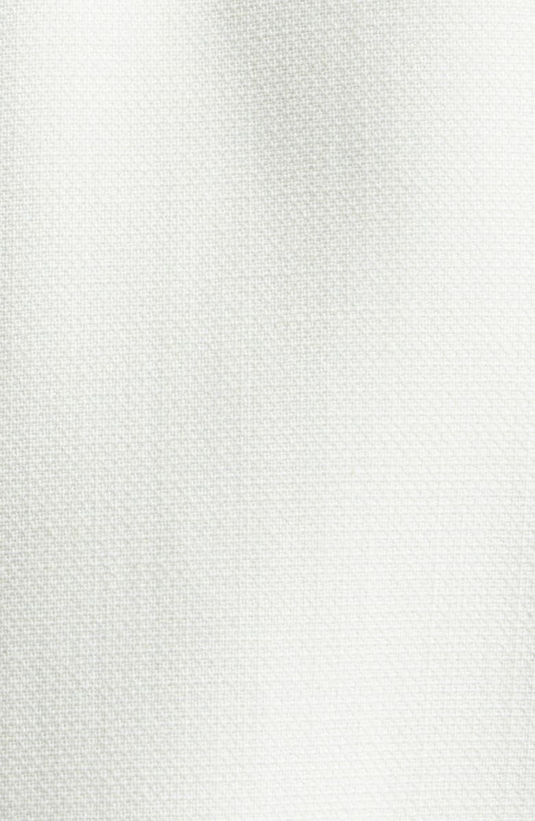 Victoria Beckham Fitted Double Crepe T-Shirt Dress, Alternate, color, Aloe