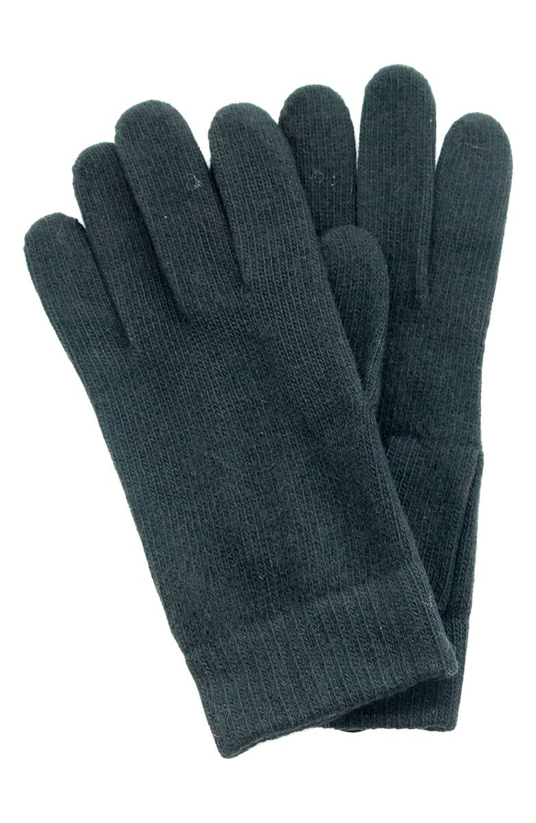 Portolano Cashmere Gloves, Main, color, Black