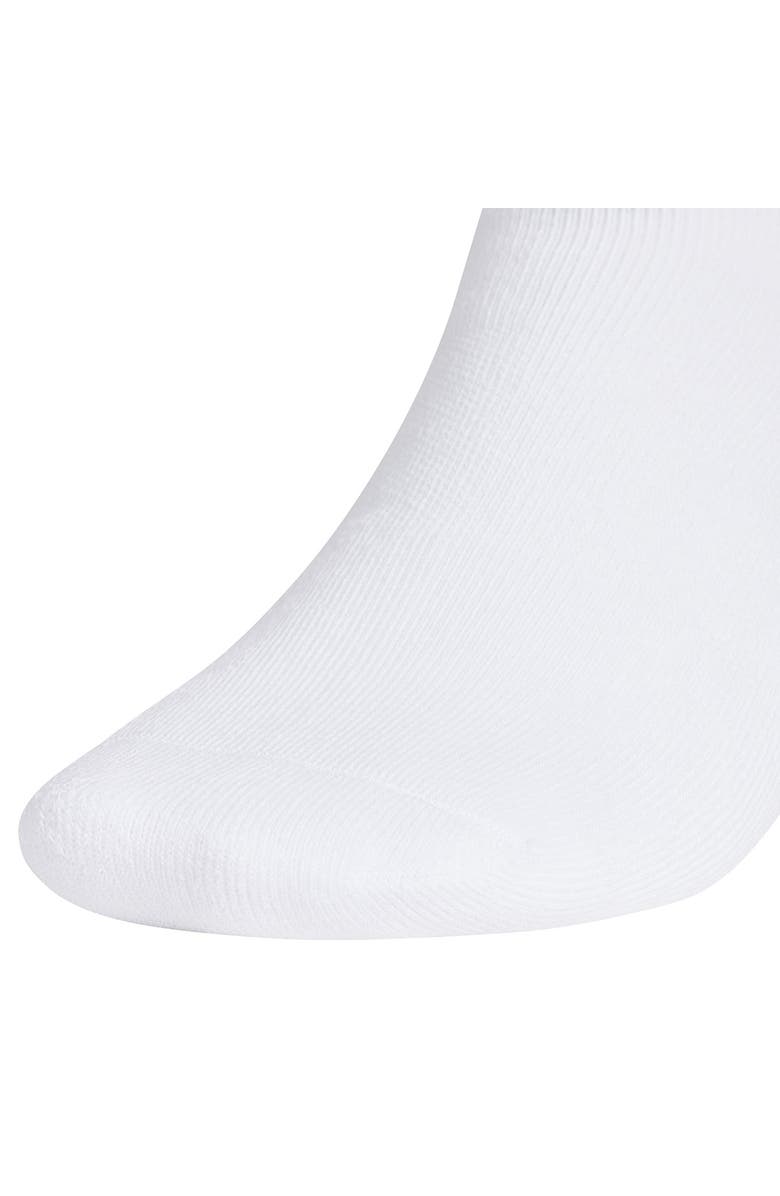 adidas 6-Pack Assorted Original Trefoil Low Cut Socks, Alternate, color, White/ Black