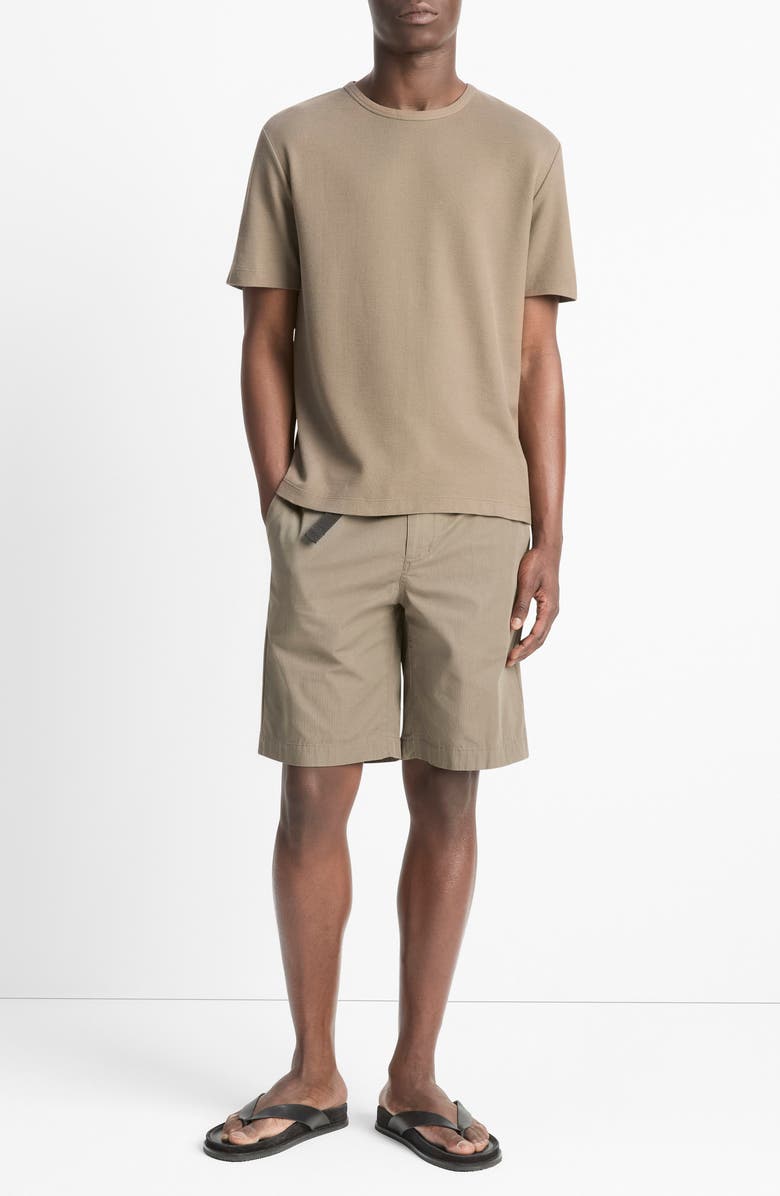 Vince Pima Cotton Piqué T-Shirt, Alternate, color, Dome