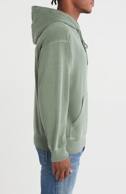 Carhartt Green Hoodie In Cotton With Logo In Green