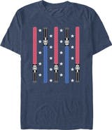 Star Wars Men's Star Wars Festive Lightsabers Graphic T-Shirt