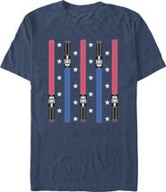 Star Wars Men's Star Wars Festive Lightsabers Graphic T-Shirt