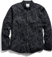 Billy Reid Mélange Reeds Wilson Button-Up Shirt