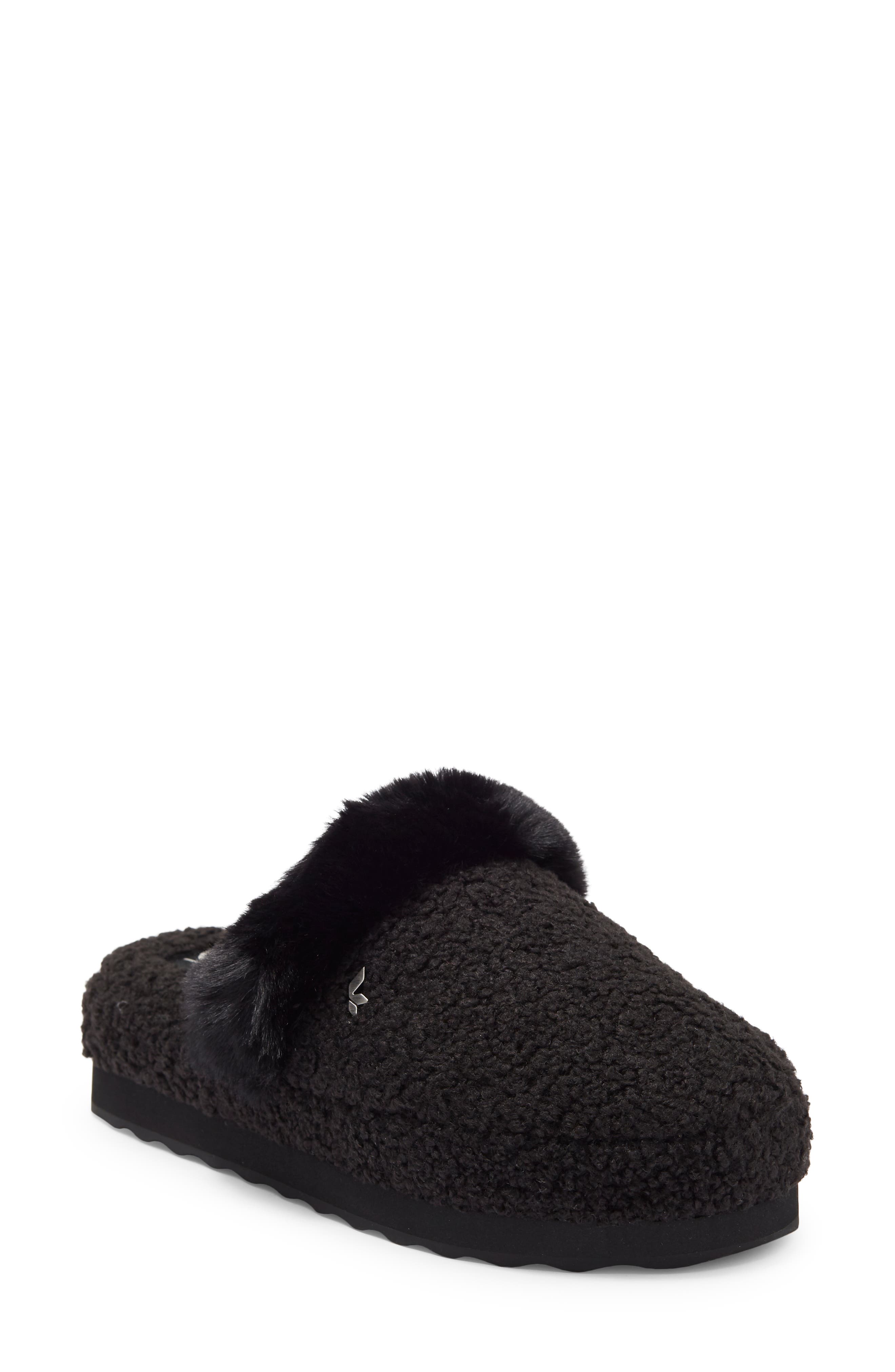 Koolaburra by UGG<sup>®</sup> Peachee Faux Shearling Slipper with Faux Fur Trim, Main, color, 