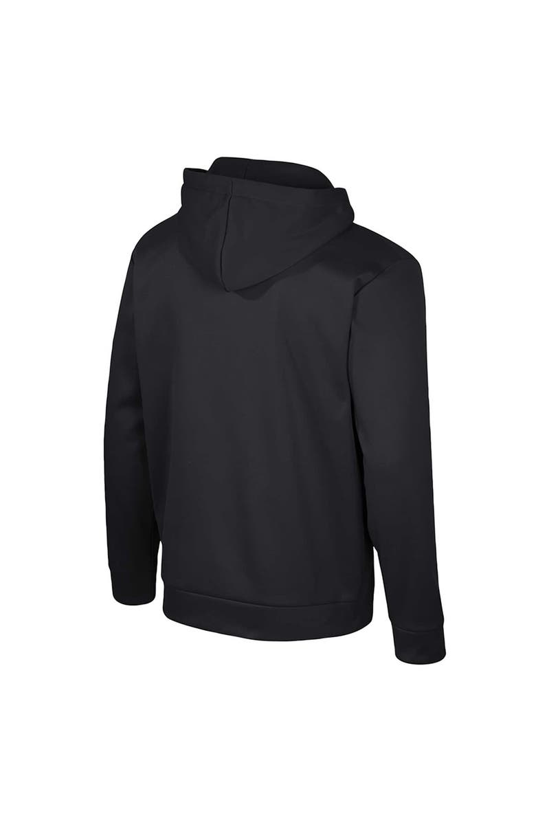 COLOSSEUM Men's Colosseum  Black Alabama Crimson Tide Quarter-Zip Hoodie, Alternate, color, Black