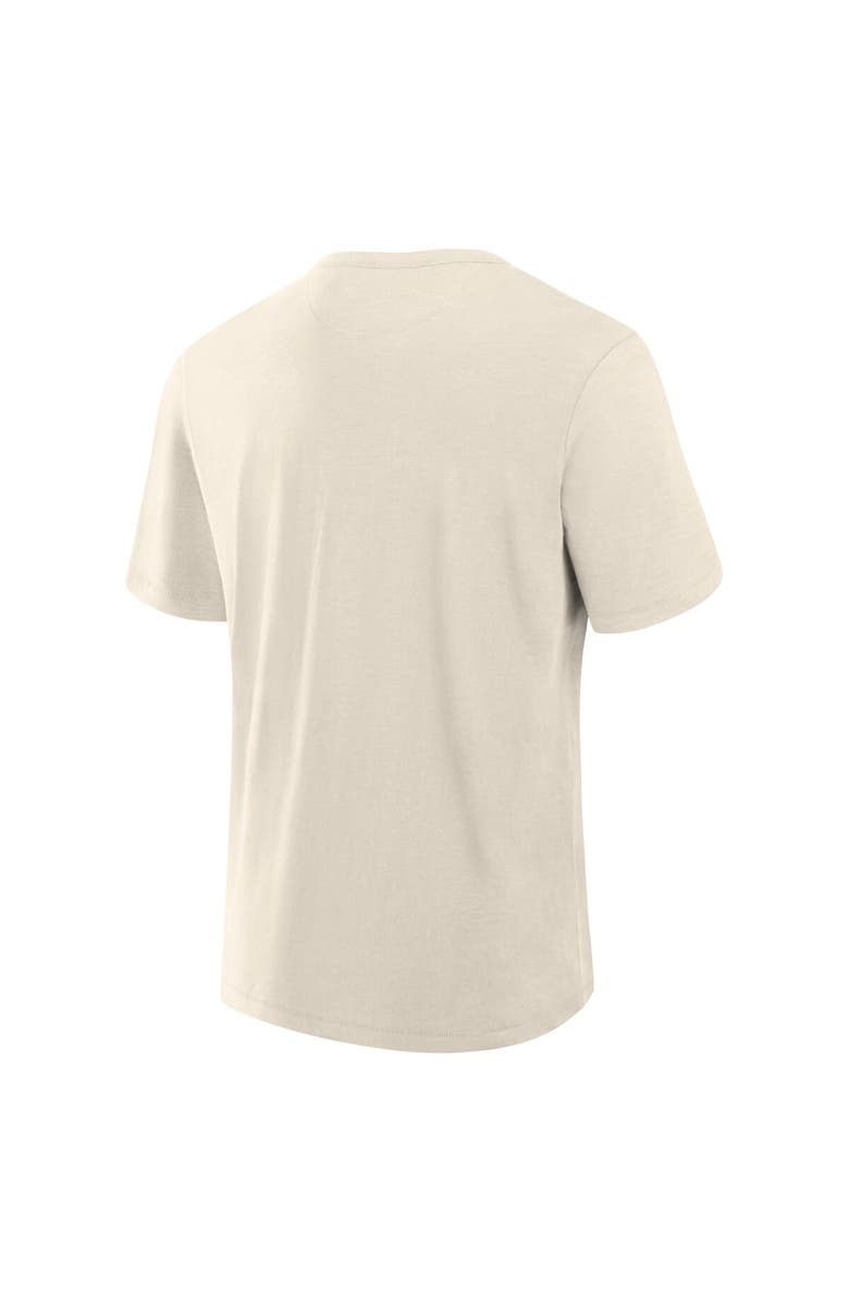 FANATICS Men's Fanatics Cream Edmonton Oilers Stadium Slub T-Shirt, Alternate, color, Cream