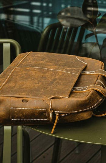 The Welch Briefcase | Vintage Leather Messenger Bag