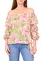 Off the Shoulder Lantern Sleeve Top