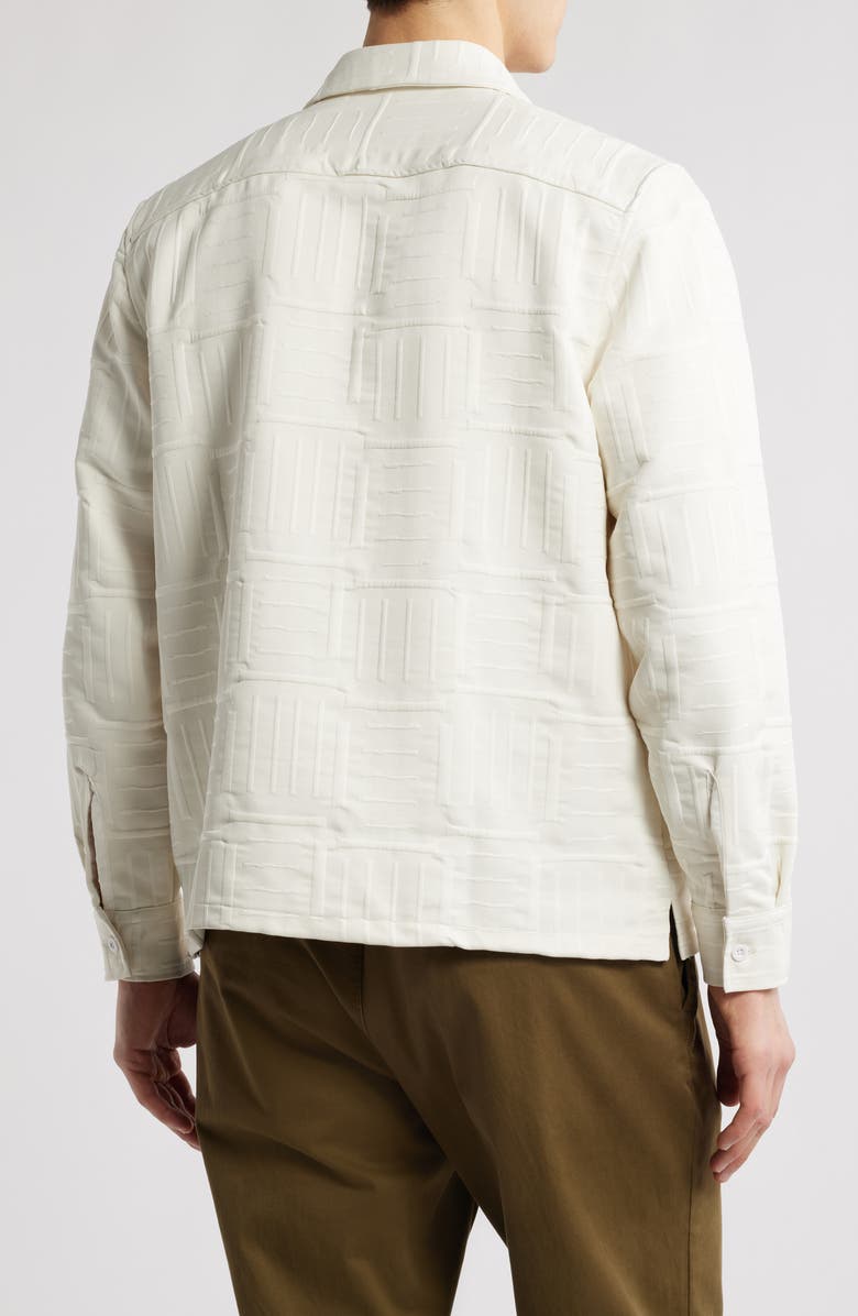 Percival Ladder Pearce Oversize Shirt, Alternate, color, Ecru