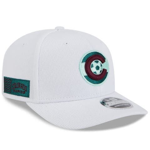Men's New Era  White Colorado Rapids 2025 Jersey Hook 9SEVENTY Stretch-Snap Hat