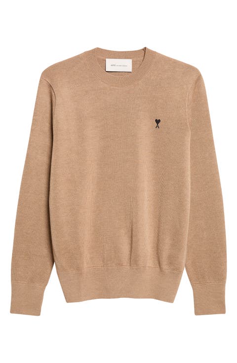 Ami de Coeur Wool Crewneck Sweater