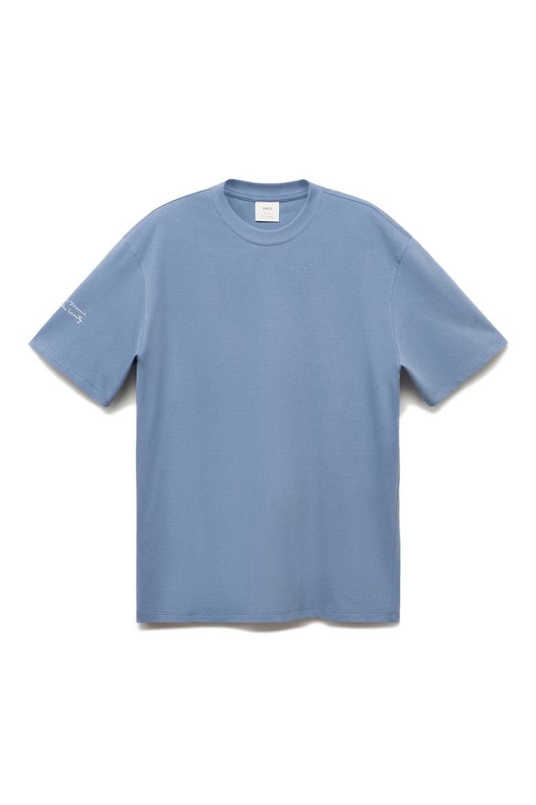 Relaxed Fit Graphic T-Shirt, Alternate, color, BLUE