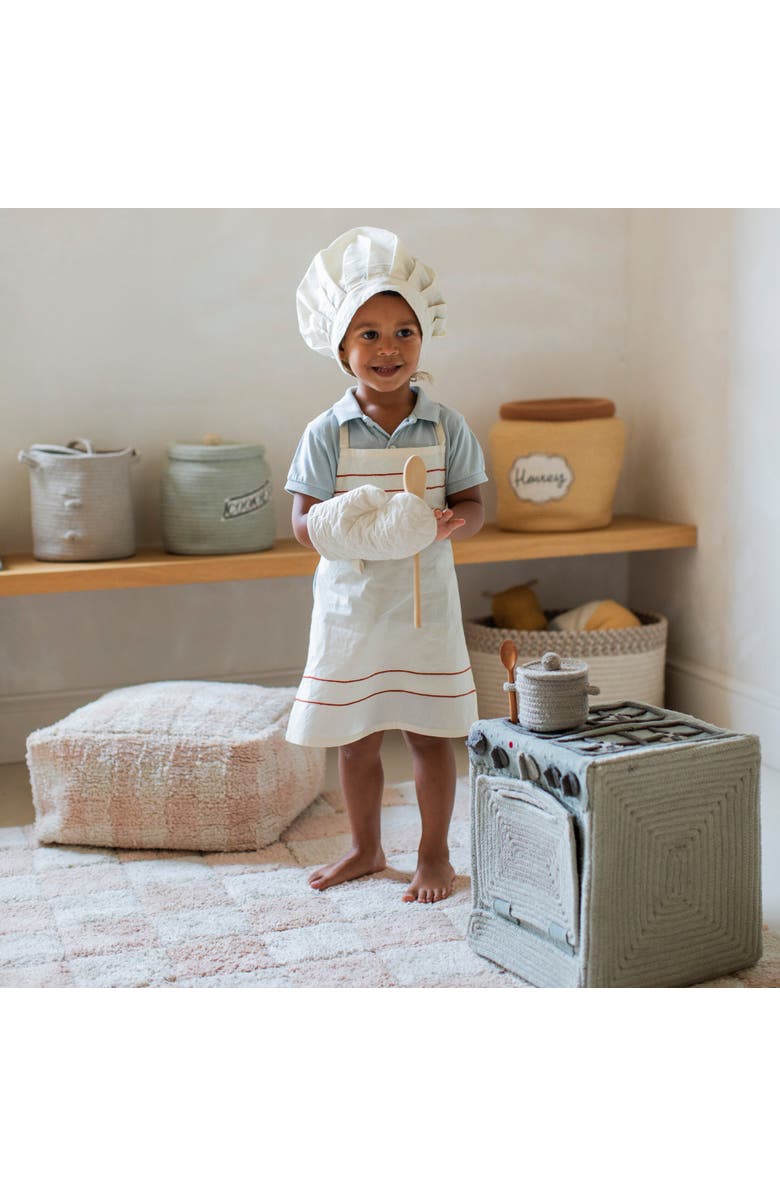 Lorena Canals Play Basket Little Chef, Alternate, color, Grey