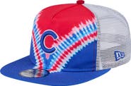 New Era Men's New Era Chicago Cubs Tie-Dye Golfer Trucker Adjustable Hat