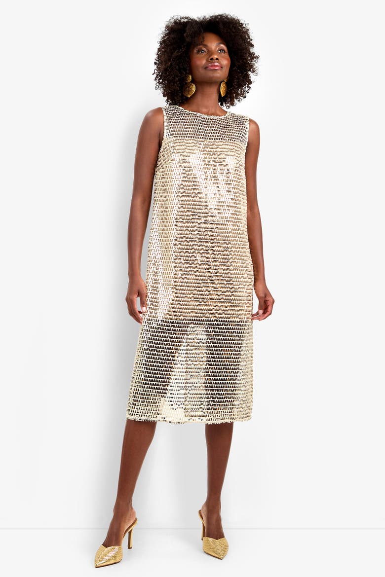 Eleanor Dress, Alternate, color, Bonita Beige