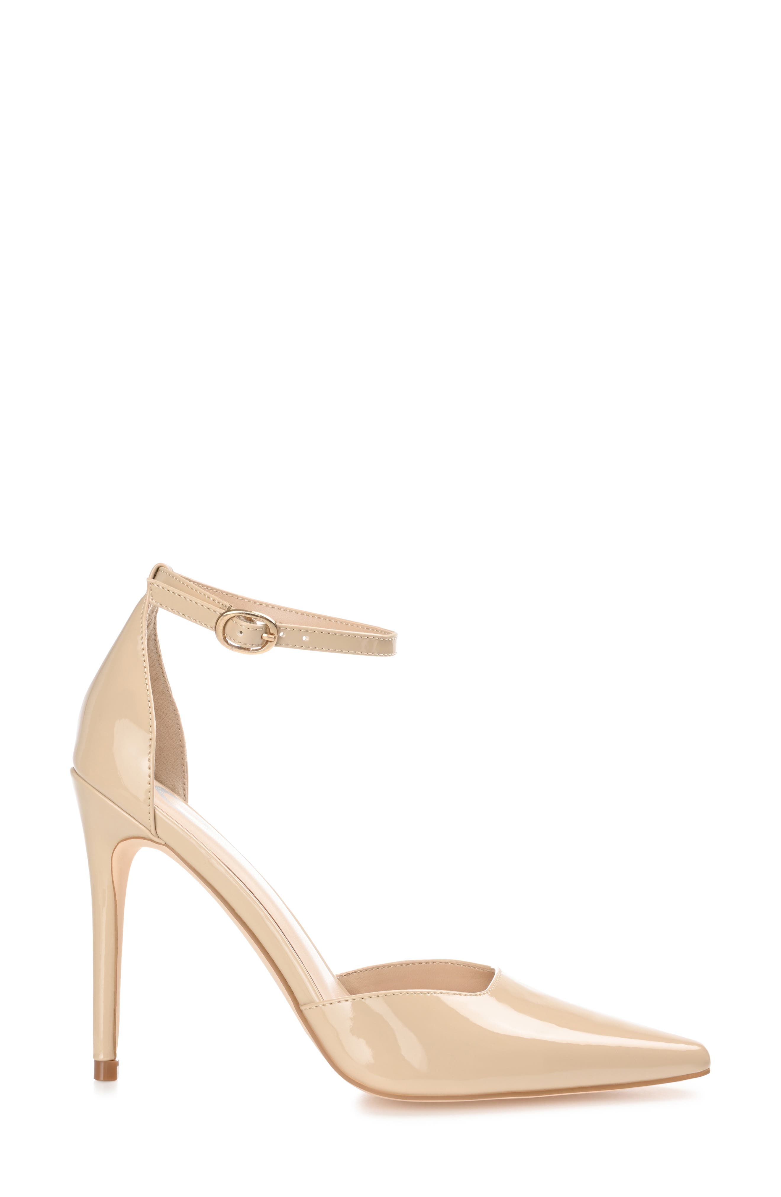 Journee Collection Miriem Stiletto Pump, Alternate, color, Nude
