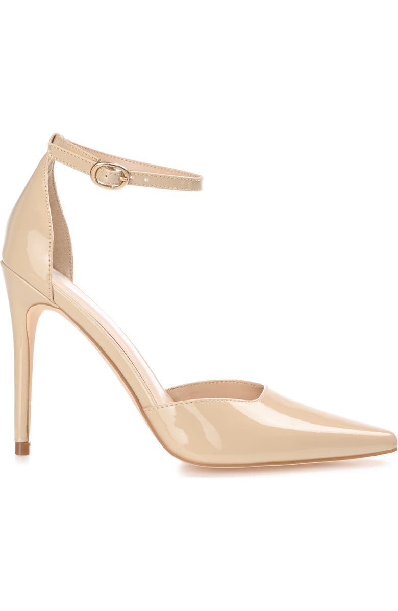 Journee Collection Miriem Stiletto Pump, Alternate, color, Nude